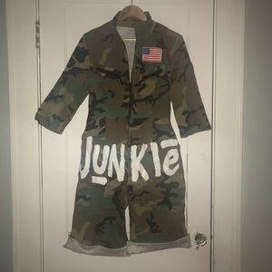 Army Fatigue Jumpsuit from @HighEndJunkie
